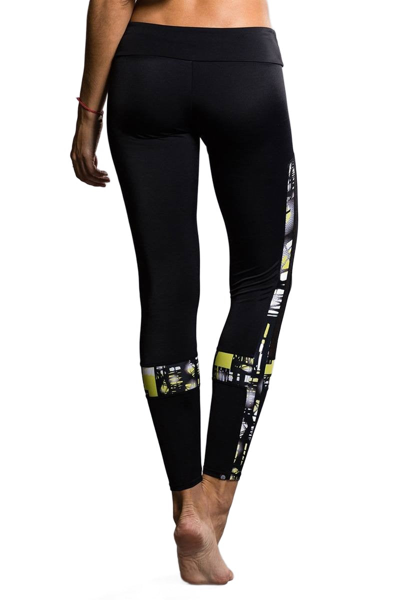 Onzie Power Legging 256 - Queen Bee - rear view