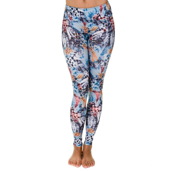 Onzie Hot Yoga Leggings 209 - Navajo - front view