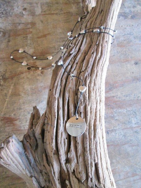 Karma Necklace - Silver