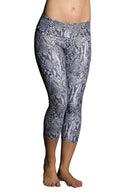 Onzie Hot Yoga Capri 202 Nocturnal - front view