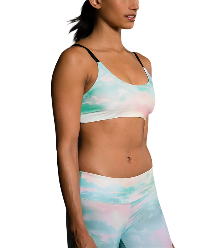 Onzie Graphic Elastic Back Bra 382 Goddess - Side View