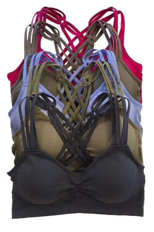 anemone seamless bra tops