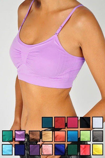 anemone seamless no lace bra top