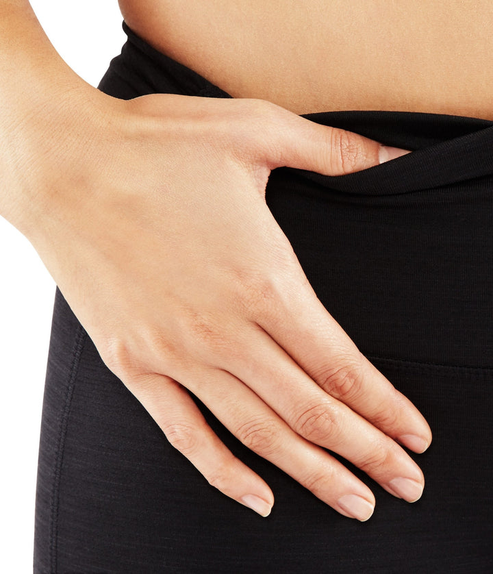 Manduka Flux Tight - Black - close view