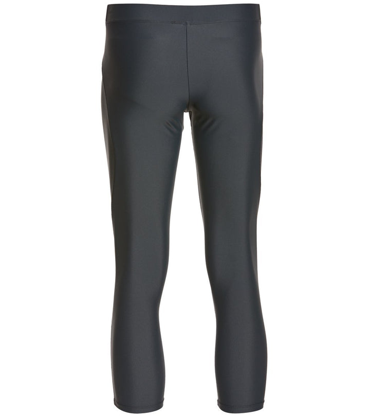Onzie Hot Yoga Mens Legging/Capri 505 Assorted - Charcoal - rear view