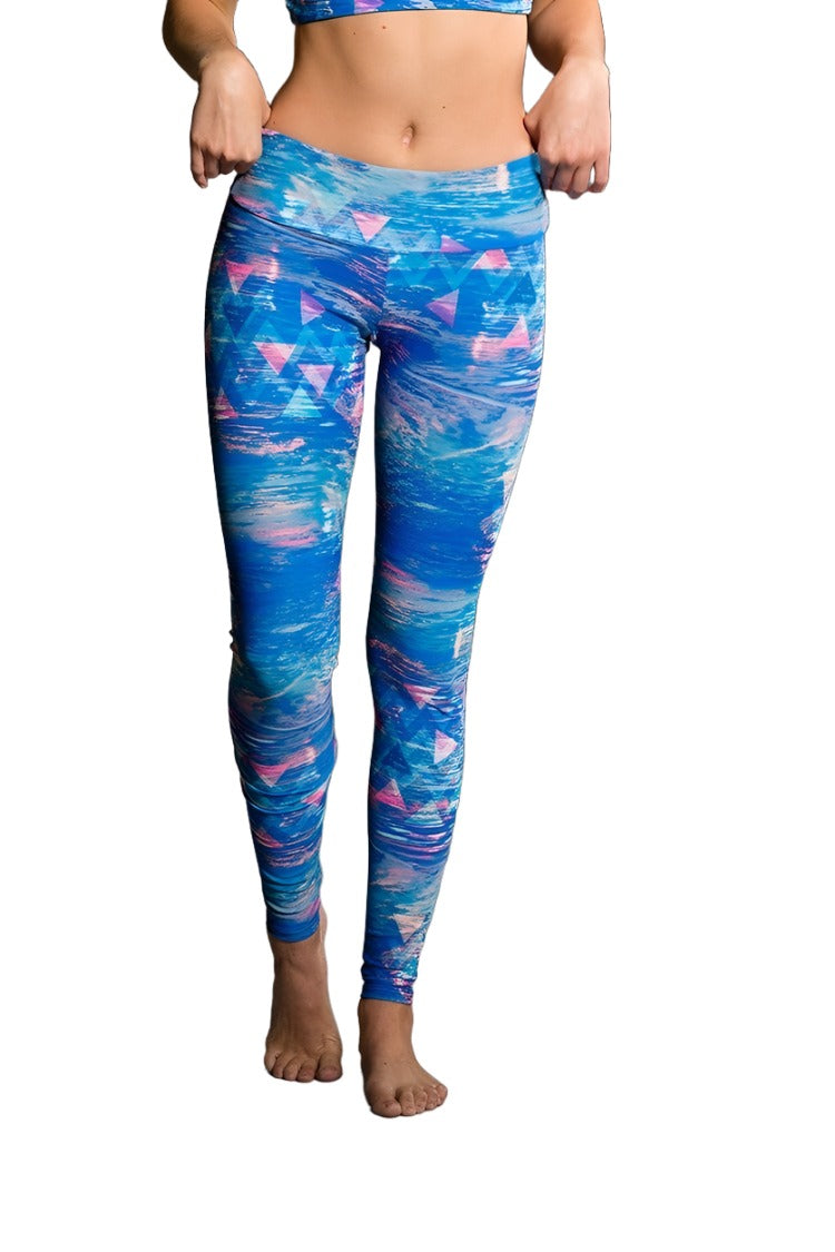 Onzie Hot Yoga Leggings 209 Elevate - front view