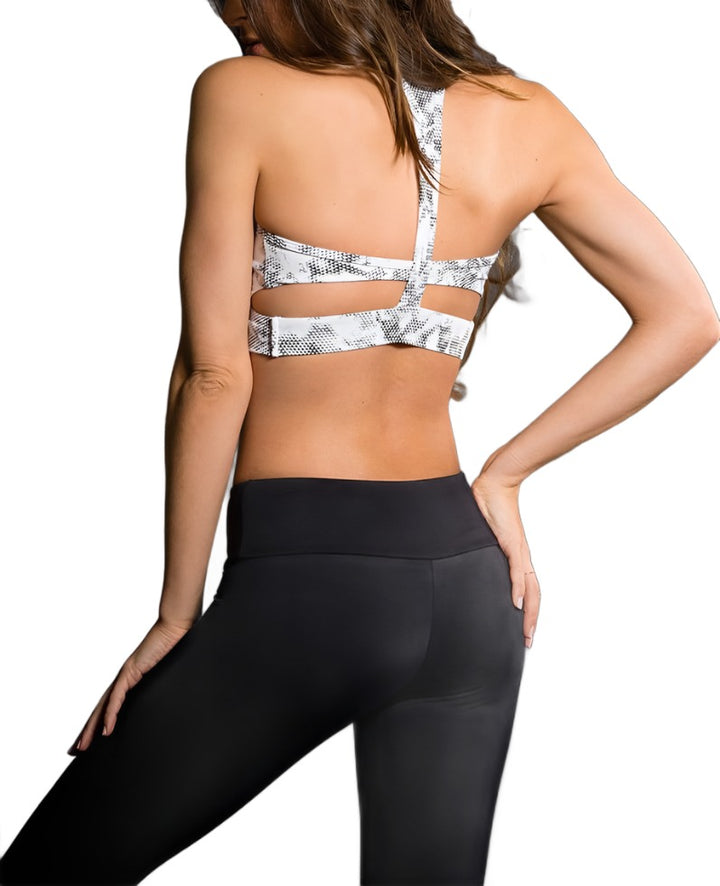 Onzie Hot Yoga Wrap Bra 3600 - Jedi - front view