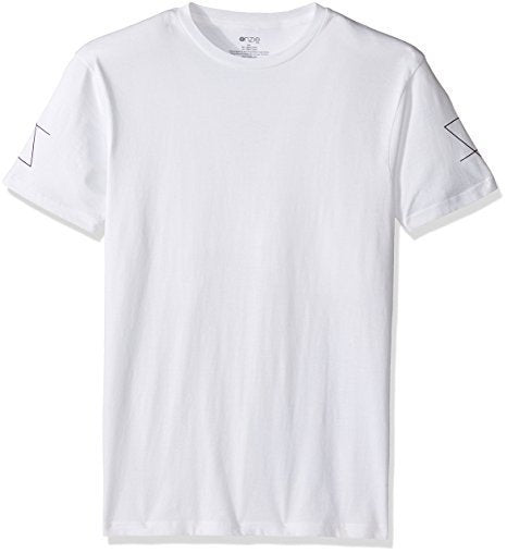 Onzie Mens Graphic Tee Shirt 704 - White - front view