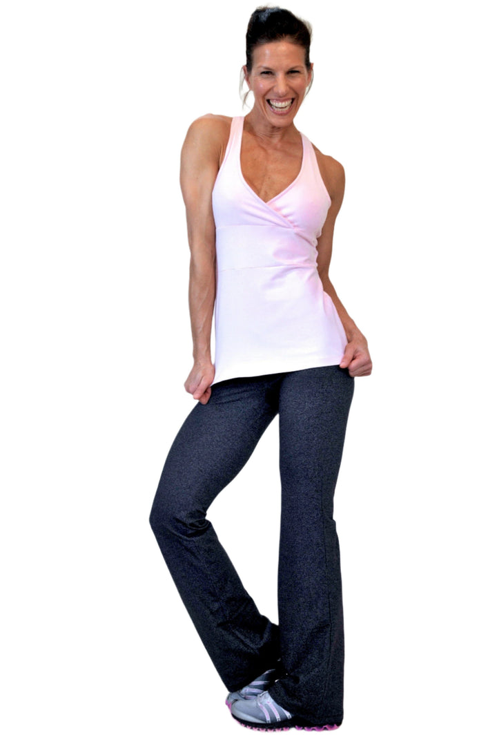 One Step Ahead Wrap Tank 20208L - white - front view