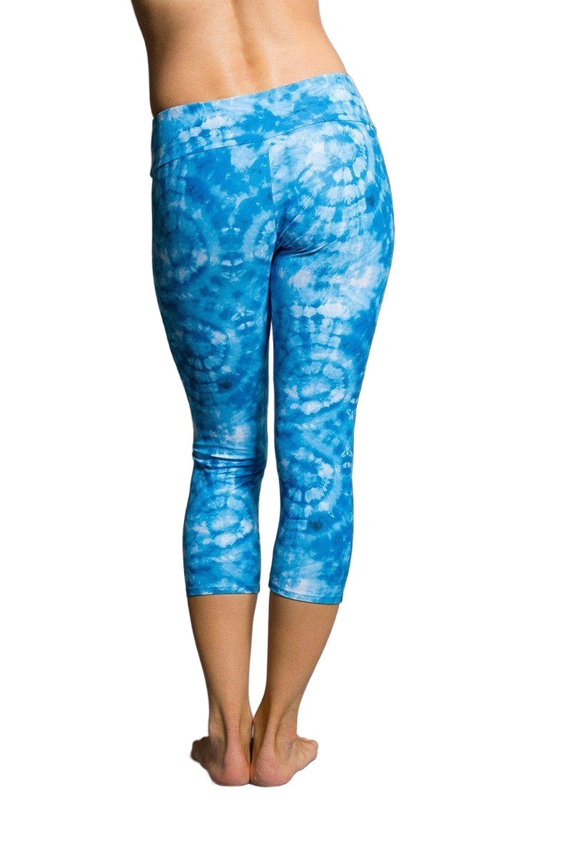 Onzie Flow Capri 202 Tie Dye Blue