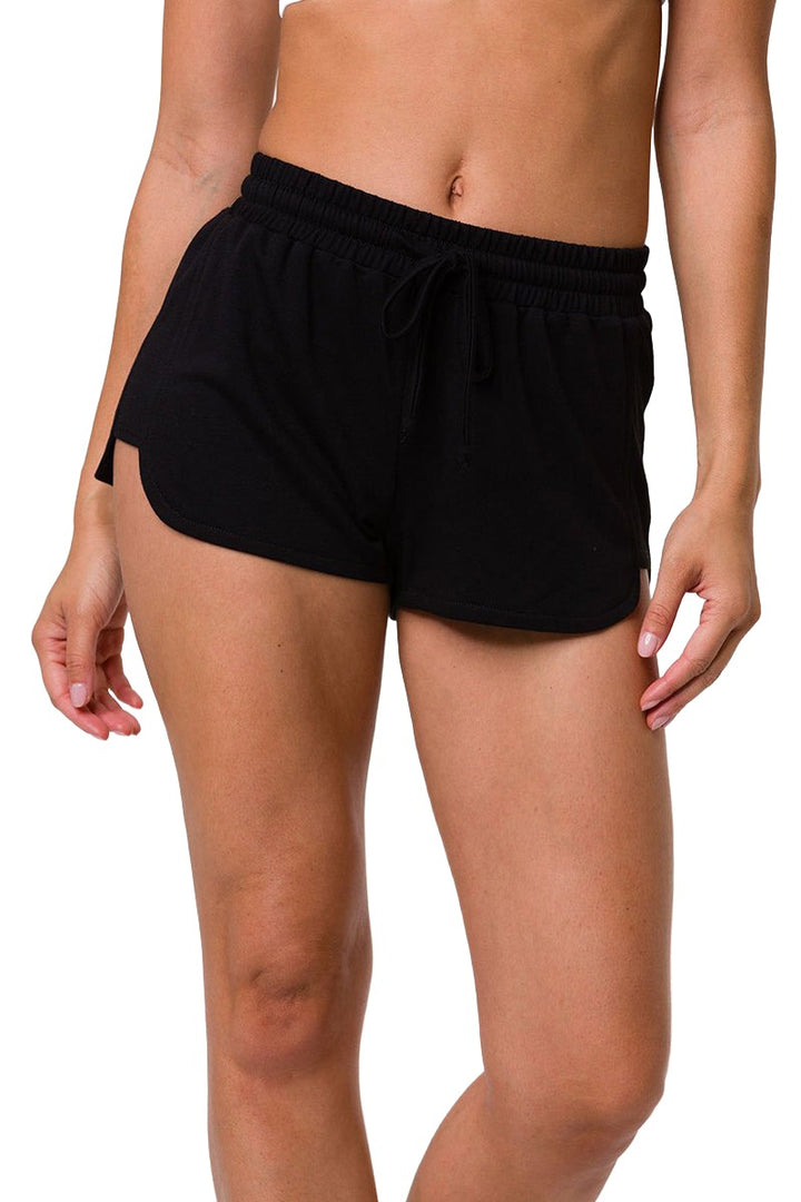 Onzie Yoga Flow Divine Short 2014 - Black - front view