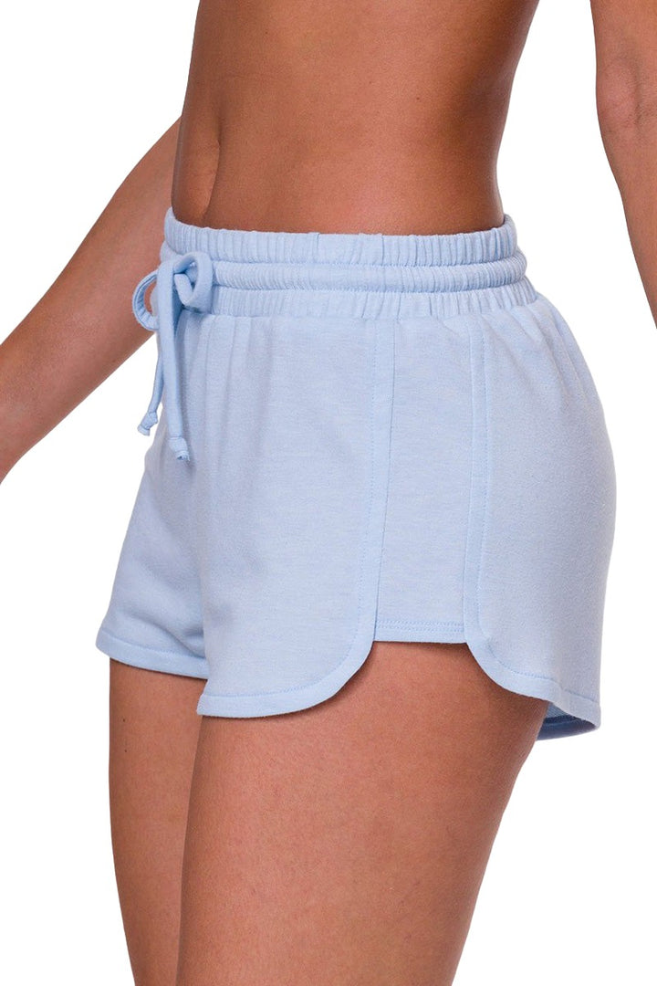 Onzie Yoga Flow Divine Short 2014 - Light Blue - side view