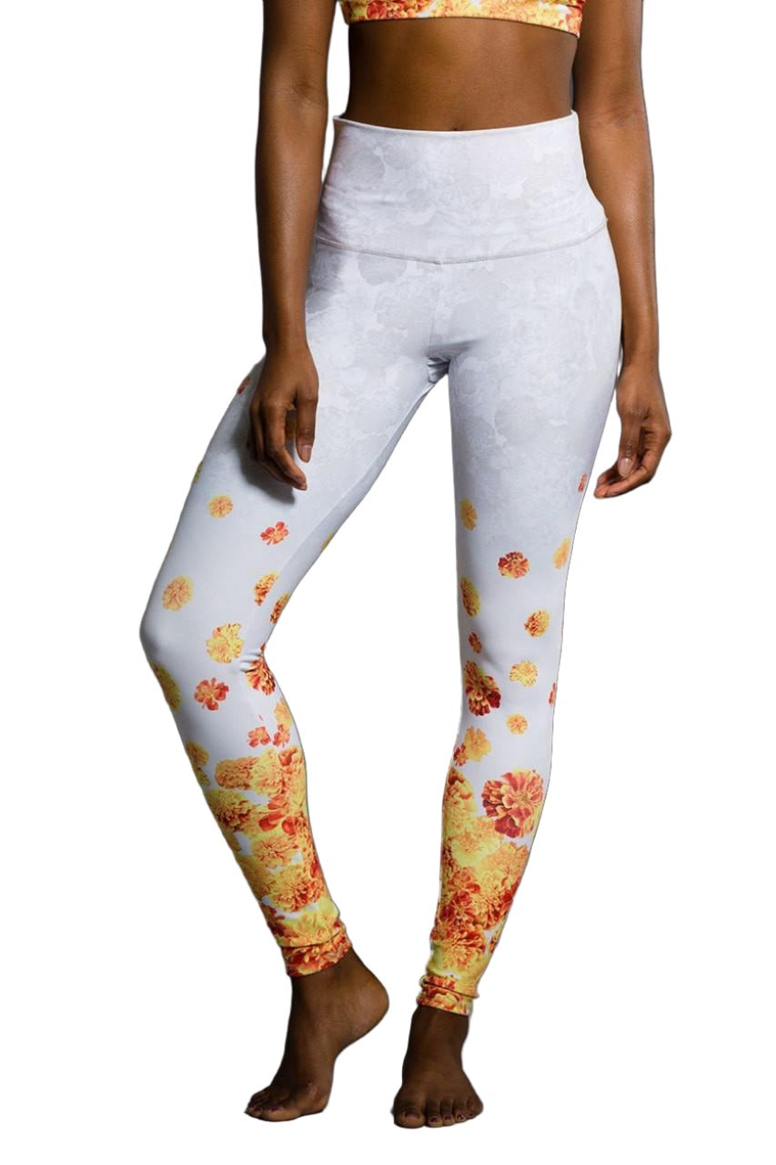 Onzie Hot Yoga High Rise Legging 276 - Varmala - front alt  view