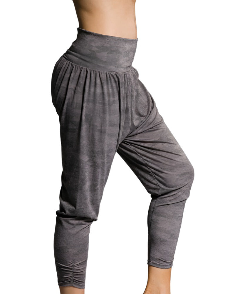 Onzie Flow Harem Pant 2024 - Moss Camouflage - side view