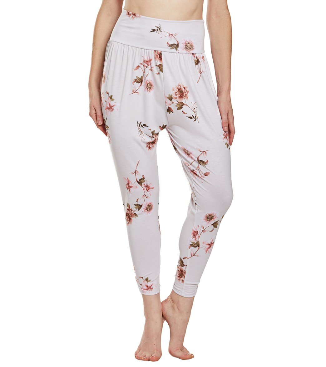 Onzie Flow Harem Pant 2024 - botanical - front view