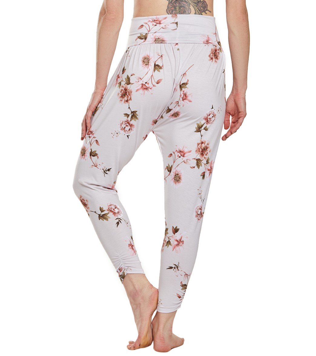 Onzie Flow Harem Pant 2024 - botanical - rear view