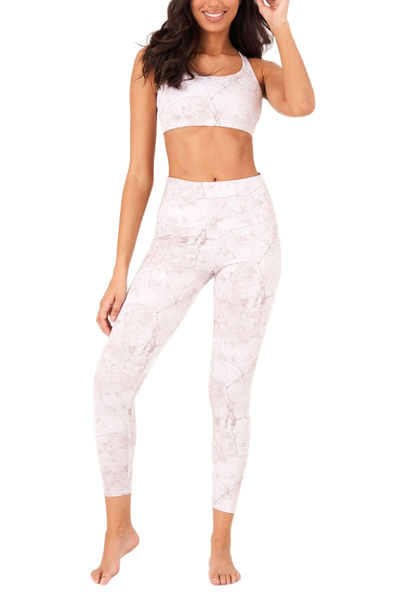 Onzie Flow Highrise Basic Midi 2029 - Alabaster - Full View