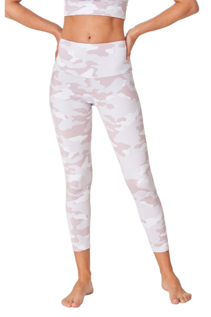 Onzie Flow Highrise Basic Midi 2029 - Beige Camo