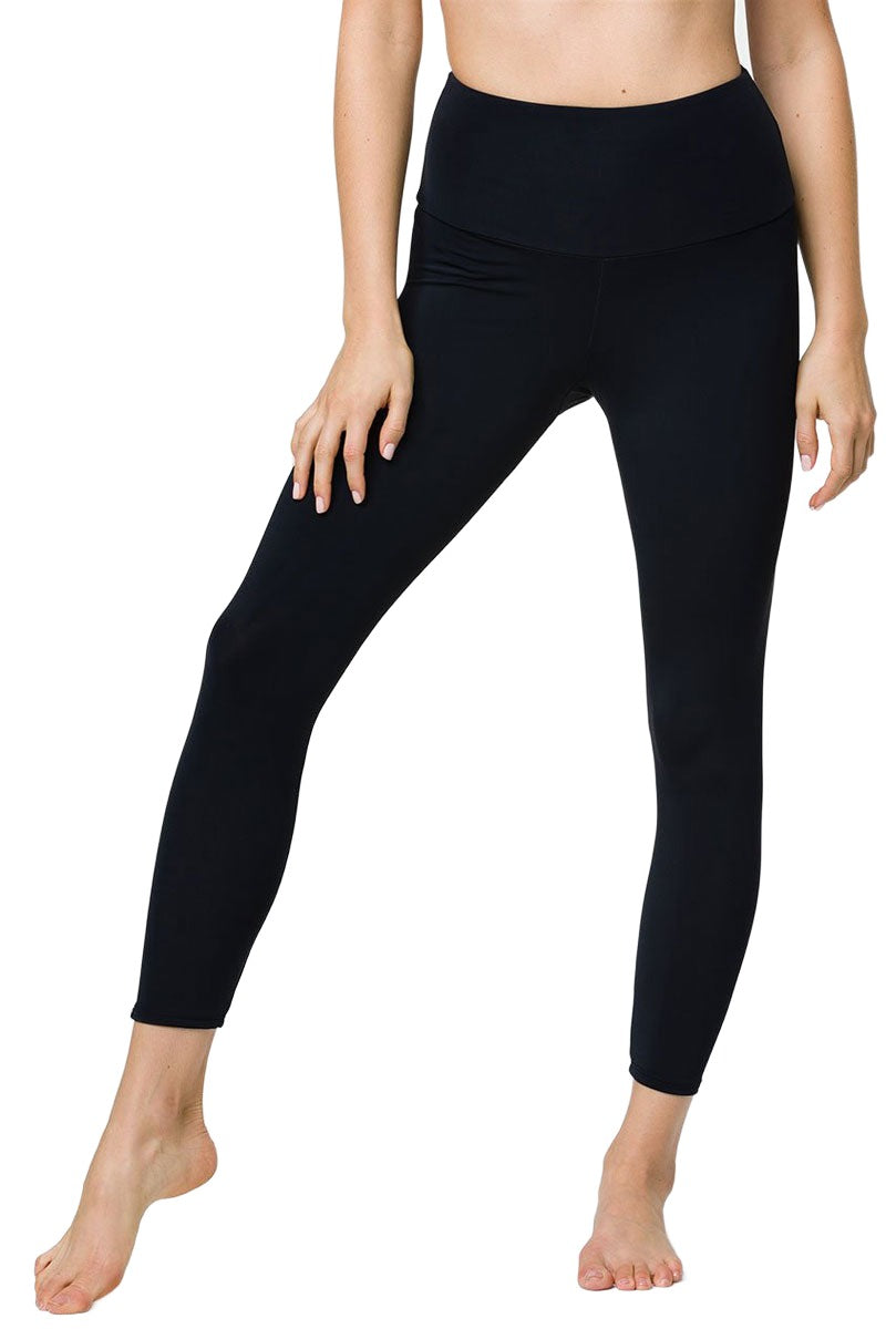Onzie Flow Highrise Basic Midi 2029 - black - front view