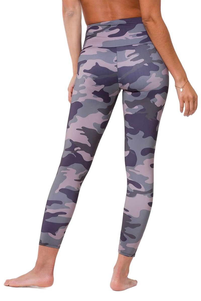 Onzie Flow Highrise Basic Midi 2029 - Combat Camo - rear view