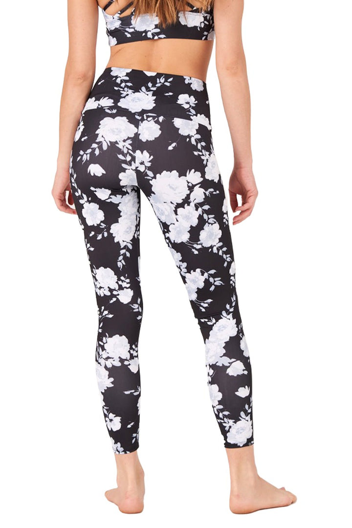 Onzie Flow Highrise Basic Midi 2029 - Dark Romance - Back View