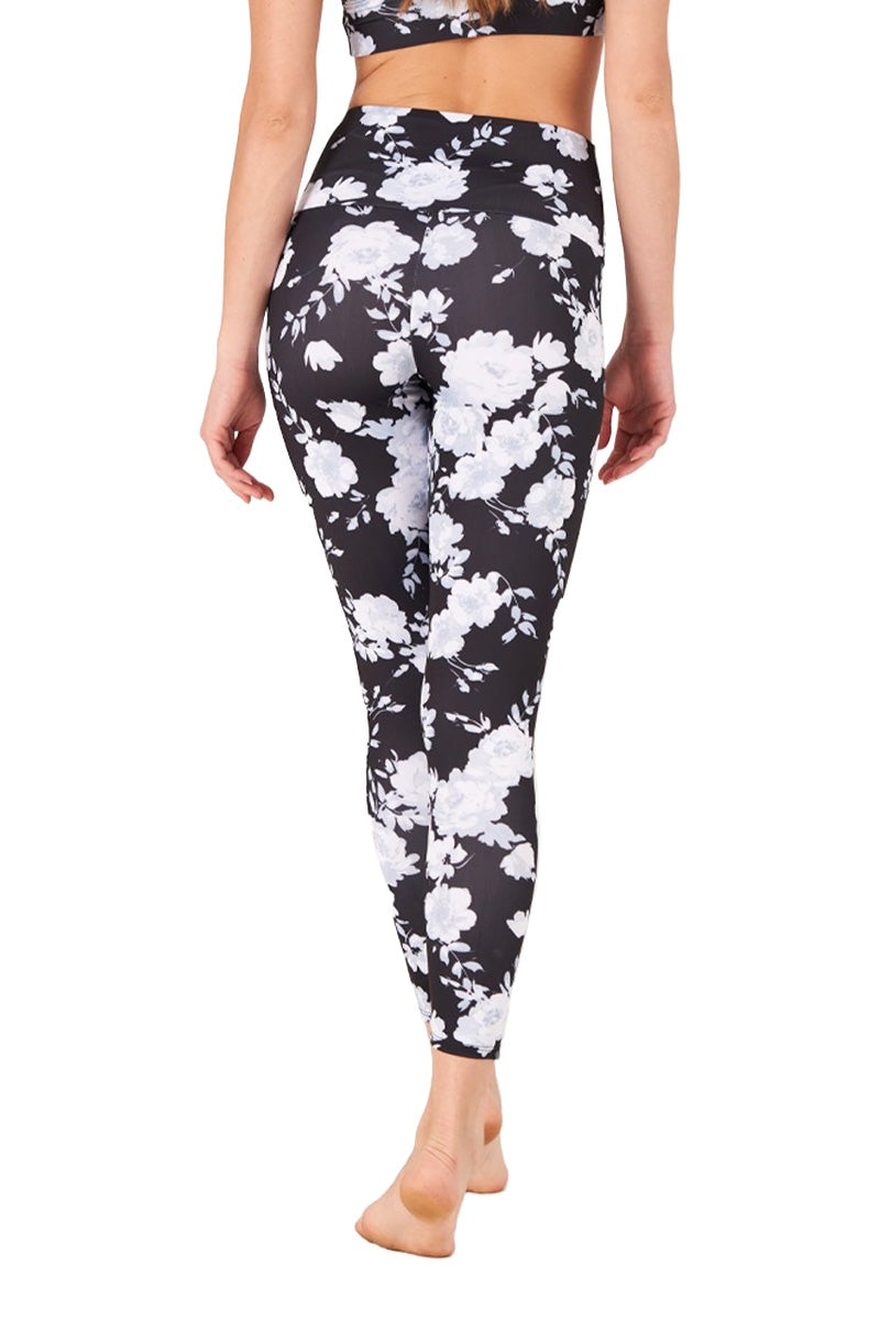 Onzie Flow Highrise Basic Midi 2029 - Dark Romance - Front View