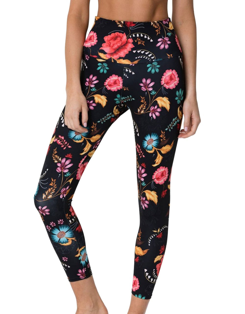 Onzie Flow Highrise Basic Midi 2029 - Frieda  -  front view