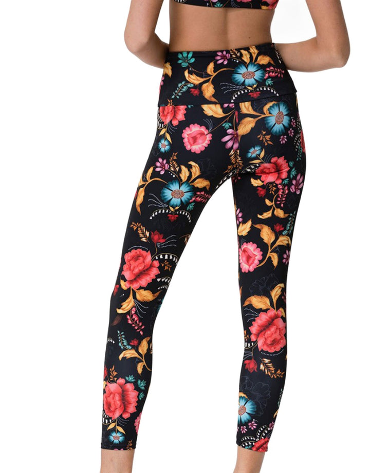 Onzie Flow Highrise Basic Midi 2029 - Frieda  -  rear view