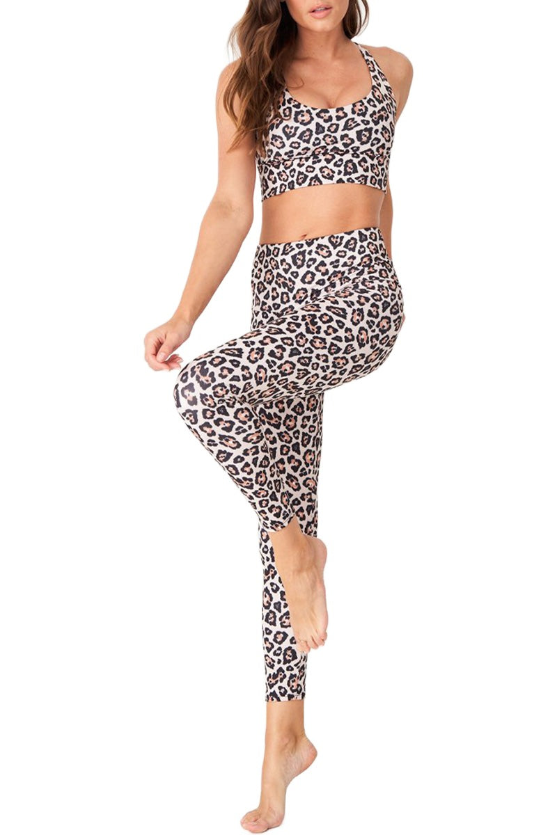 Onzie Flow Highrise Basic Midi 2029 - Gold Chetah