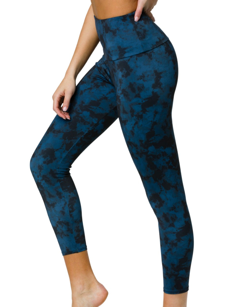 Onzie Flow Highrise Basic Midi 2029 - Iron Wash  -  side view