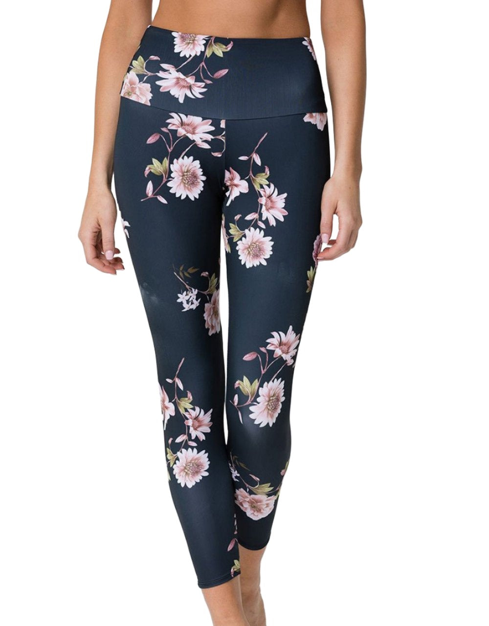 Onzie Flow Highrise Basic Midi 2029 - Jasmine   -  front alt view