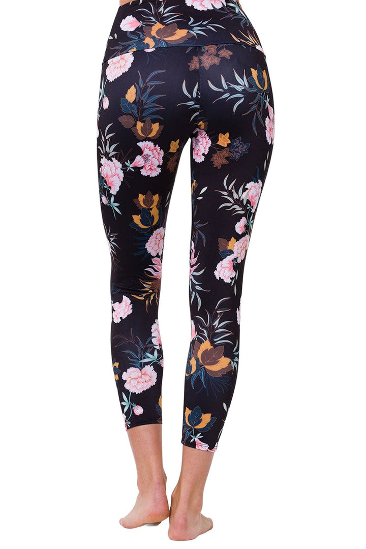 Onzie Flow Highrise Basic Midi 2029 -  Kiku  - rear view