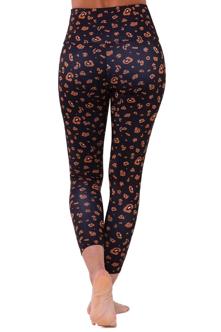 Onzie Flow Highrise Basic Midi 2029 - Lovely Leo - rear view