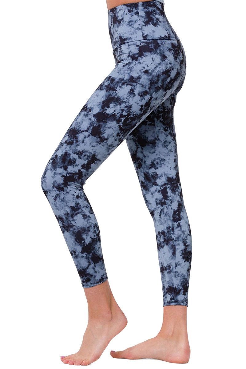 Onzie Flow Highrise Basic Midi 2029 - Moonstone Acid Wash - side view