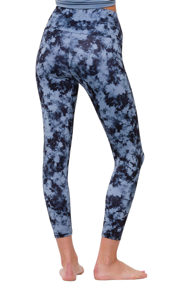 Onzie Flow Highrise Basic Midi 2029 - Moonstone Acid Wash - rear view