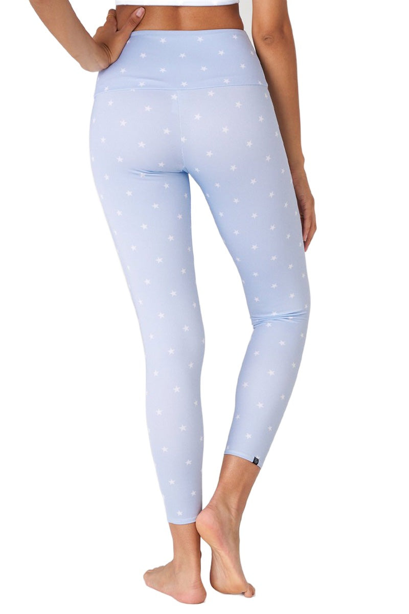 Onzie Flow Highrise Basic Midi 2029 - Petit Stars - Back View