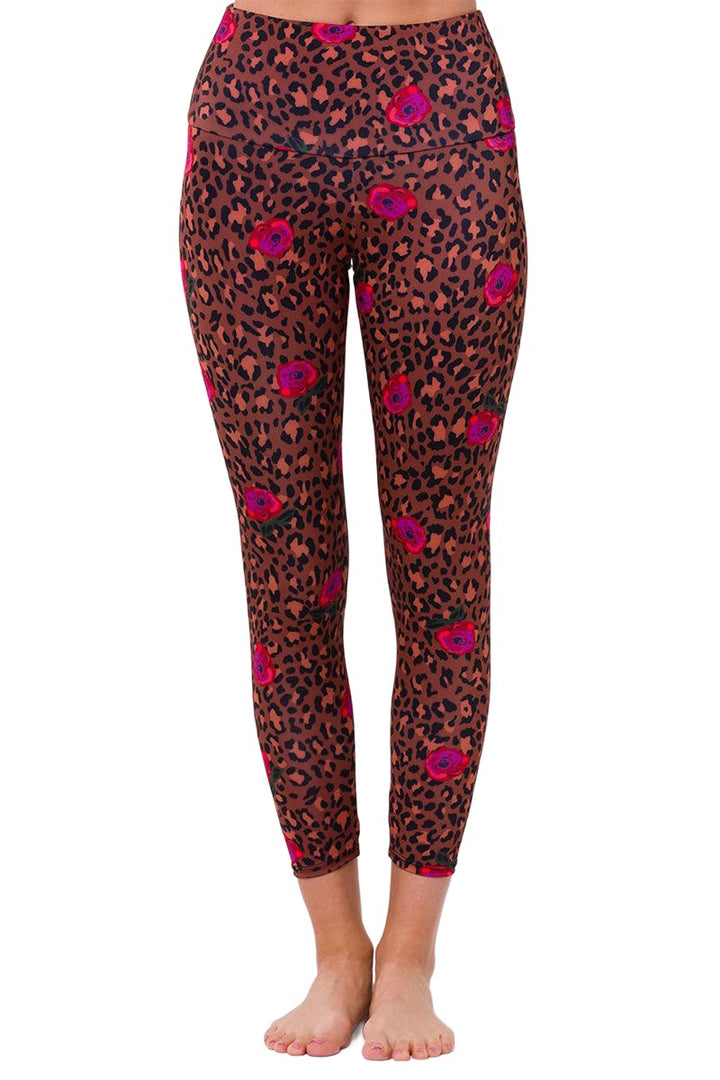 Onzie Flow Highrise Basic Midi 2029 - Pretty Wild - front alt view