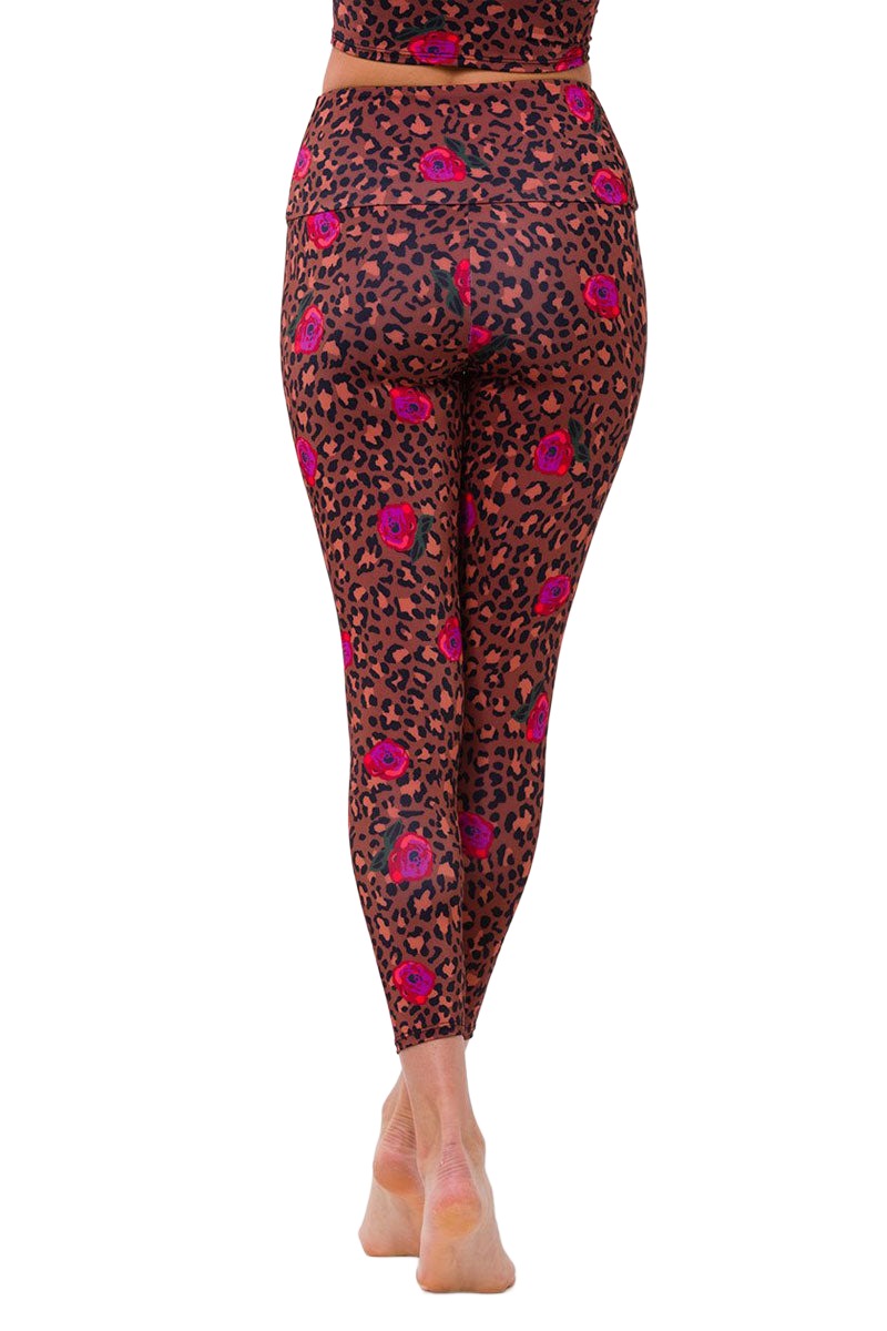 Onzie Flow Highrise Basic Midi 2029 - Pretty Wild - rear view