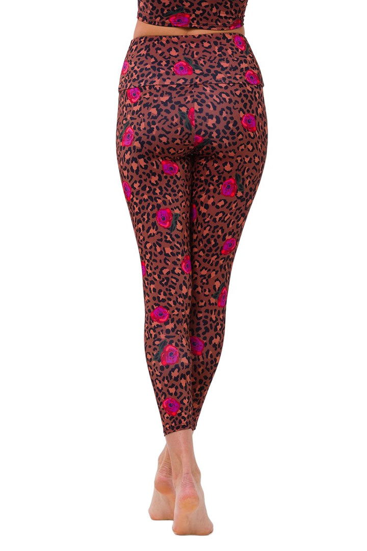 Onzie Flow Highrise Basic Midi 2029 - Pretty Wild - rear view