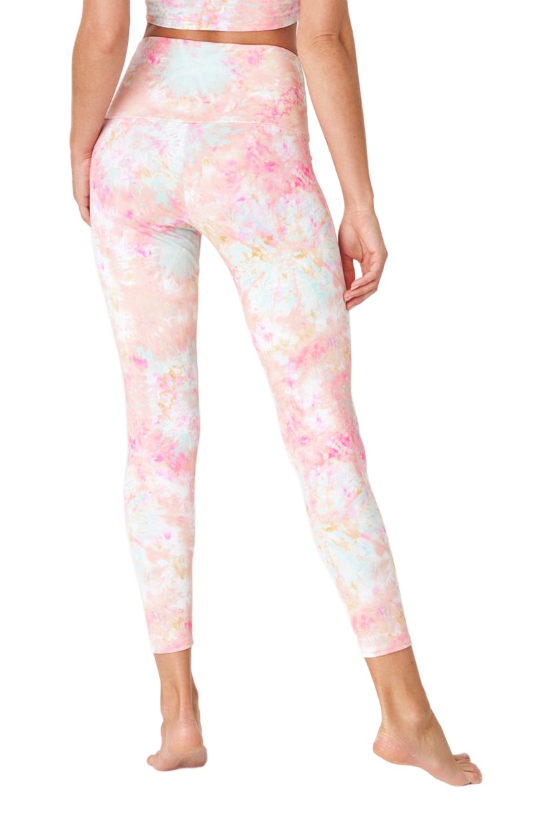 Onzie Flow Highrise Basic Midi 2029 - Roses All Day - Back View