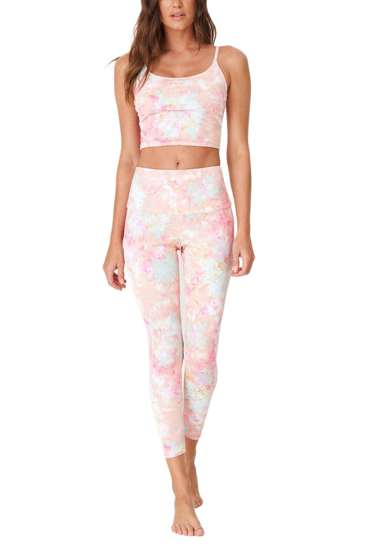 Onzie Flow Highrise Basic Midi 2029 - Roses All Day - Full View