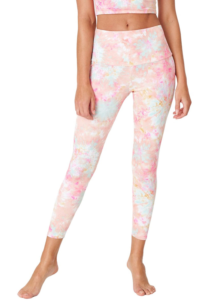 Onzie Flow Highrise Basic Midi 2029 - Roses All Day - Front View