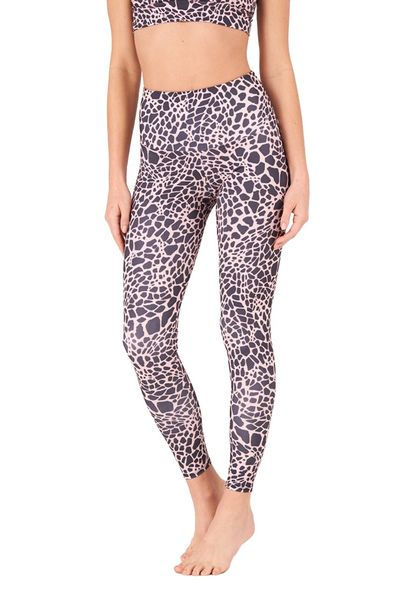 Onzie Flow Highrise Basic Midi 2029 - Rose Giraffe