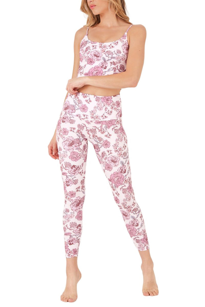 Onzie Flow Highrise Basic Midi 2029 - Vintage Rose - Full View