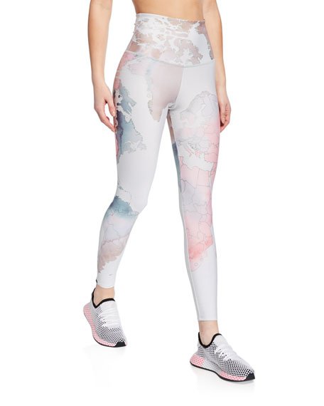 Onzie Flow Highrise Basic Midi 2029 - Globe - front view