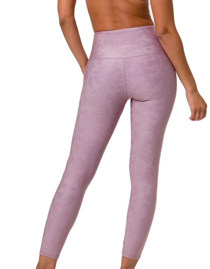 Onzie Flow Highrise Basic Midi 2029 Jacquard - Alvorado - rear view