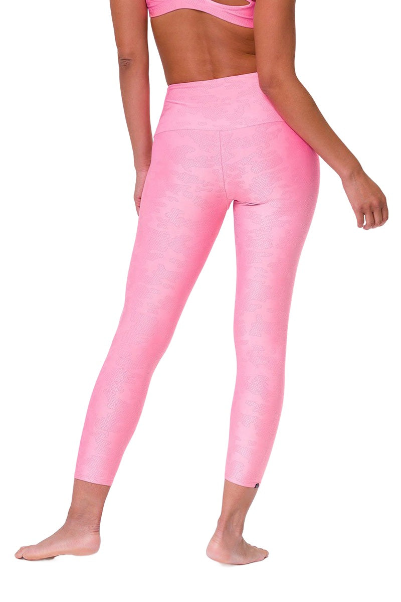 Onzie Flow Highrise Basic Midi 2029 Jacquard - Paloma Camo - rear alt view