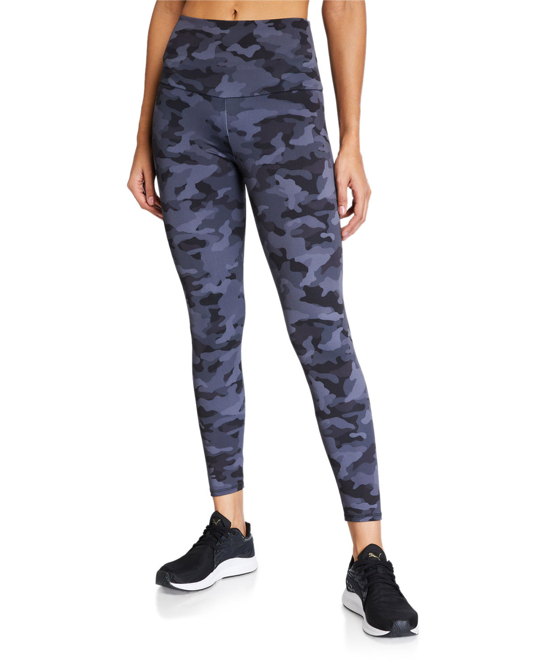 Onzie Flow Highrise Basic Midi 2029 7/8 legging - Dark Tie Dye - front view