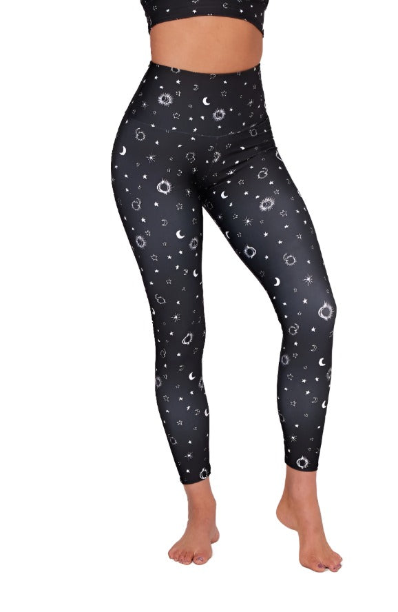 Onzie Flow Highrise Basic Midi 2029 and Plus - Eclipse New - Front View