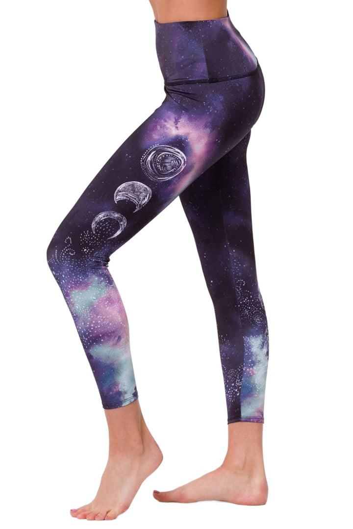 Onzie Flow Highrise Basic Midi 2029 - Solar - side  view